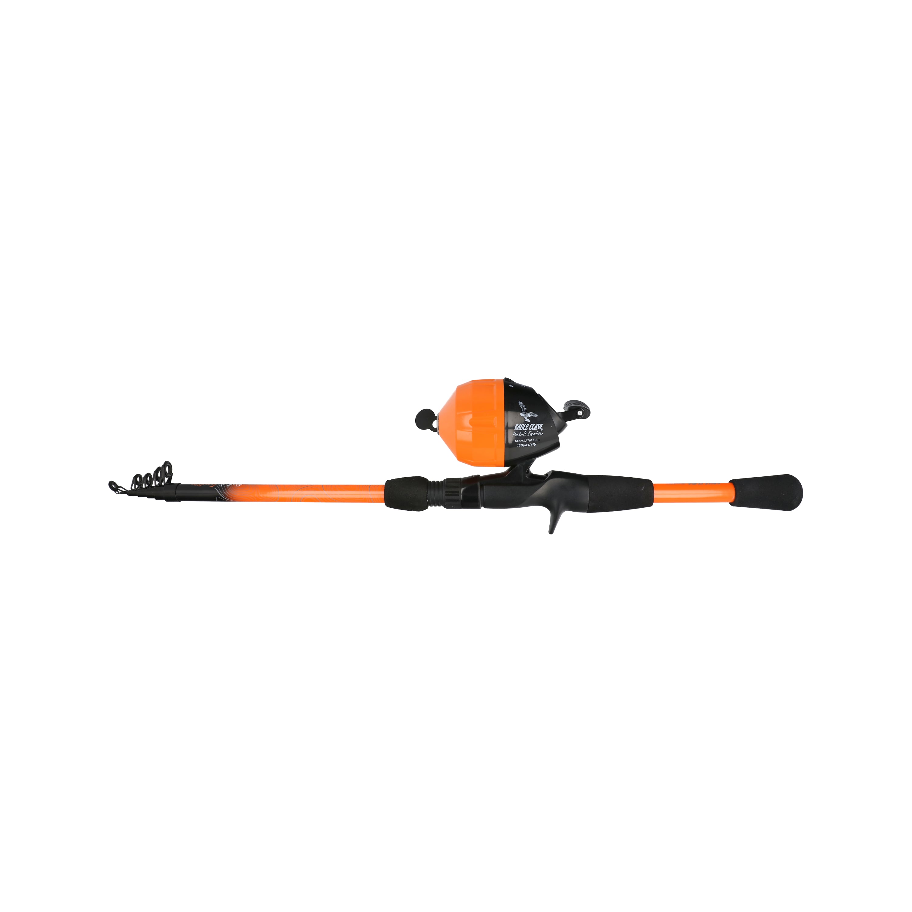 eagle claw powerlight combo with 4bb reel 66 spin Featherlight Pro Spinning Combos The combo includes a perfectly matched 5+1 BB spinning reel thats both smooth and durable Eagle Claw Surf Beast Spinning