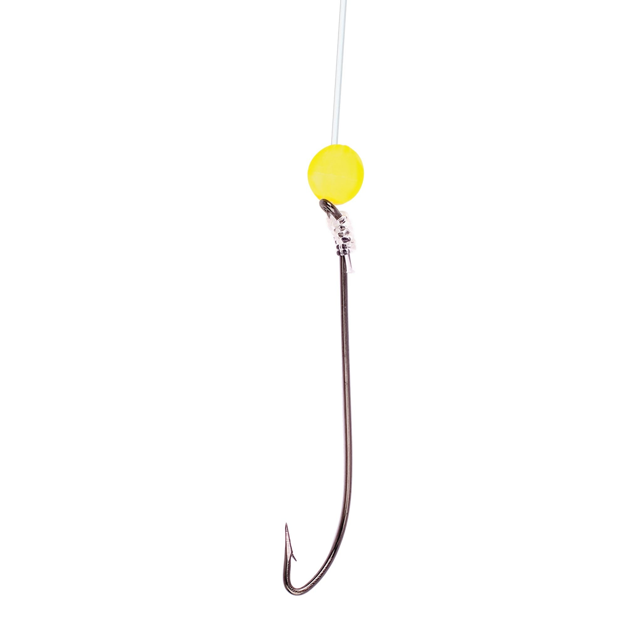 Flounder Snell with Yellow Bead – Eagle Claw