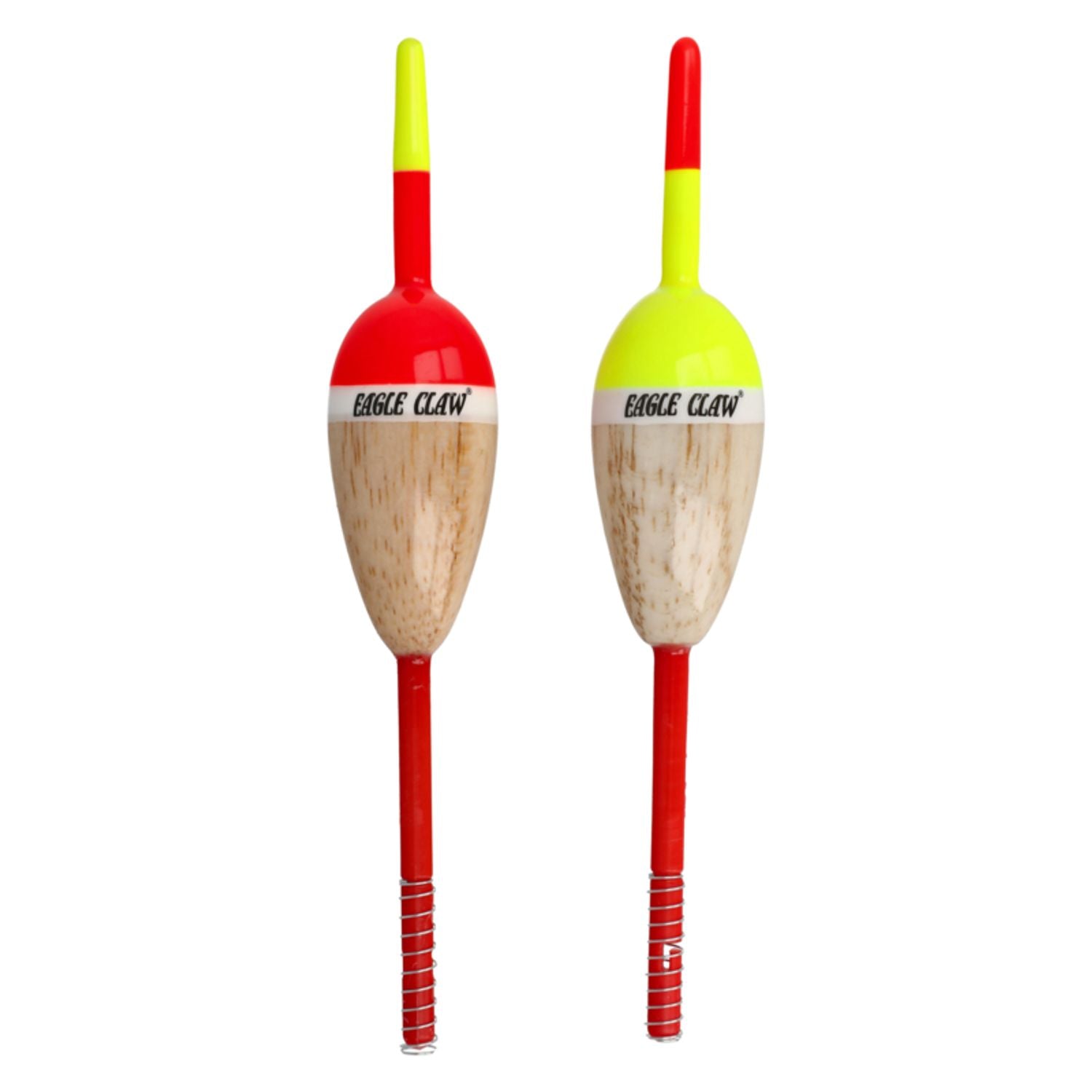 Eagle Claw Balsa Spring Oval Stick Floats Terminal Tackle