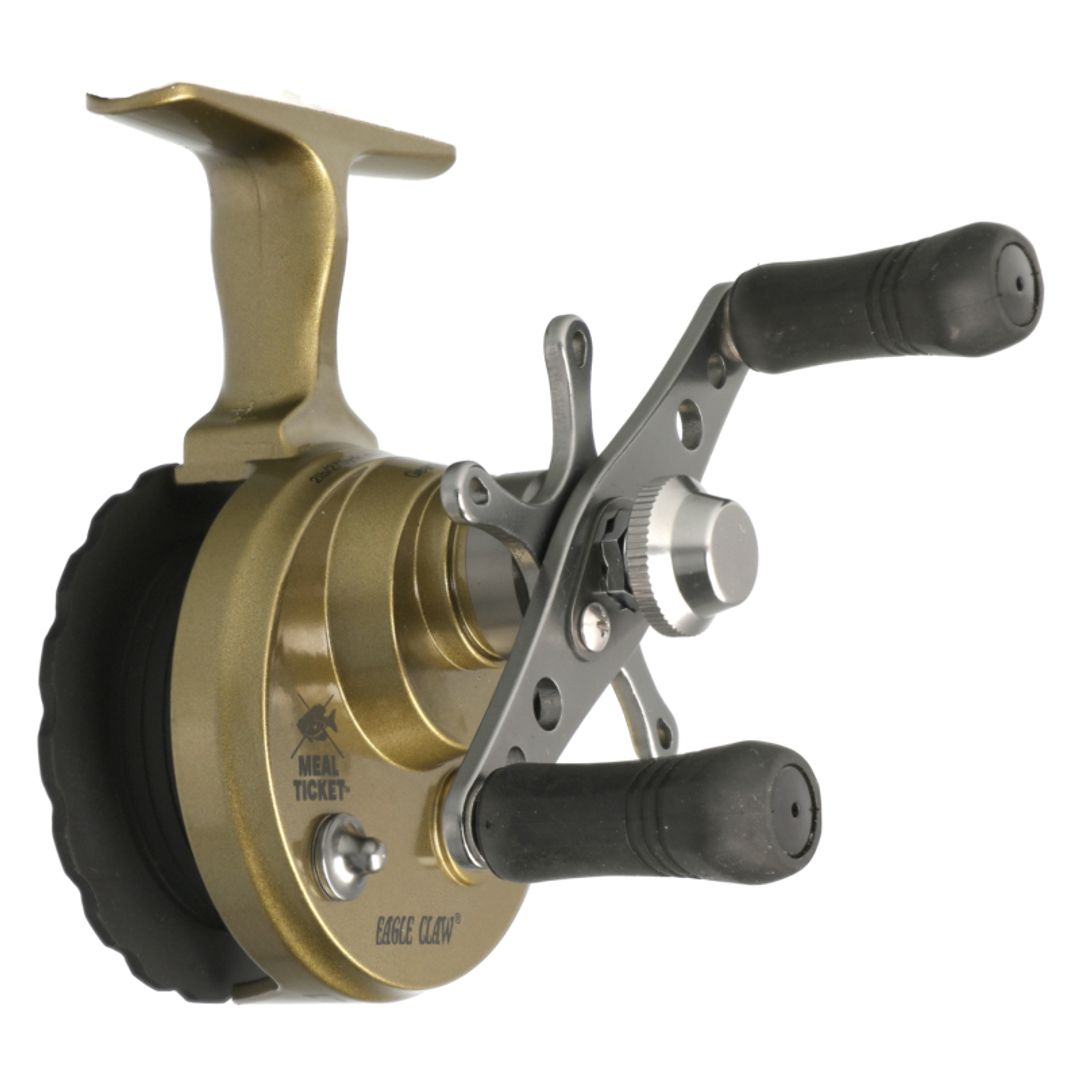 eagle claw inline ice fishing reels Spinning Reel lasting durability and comfort NEW EAGLE CLAW Inline Ice