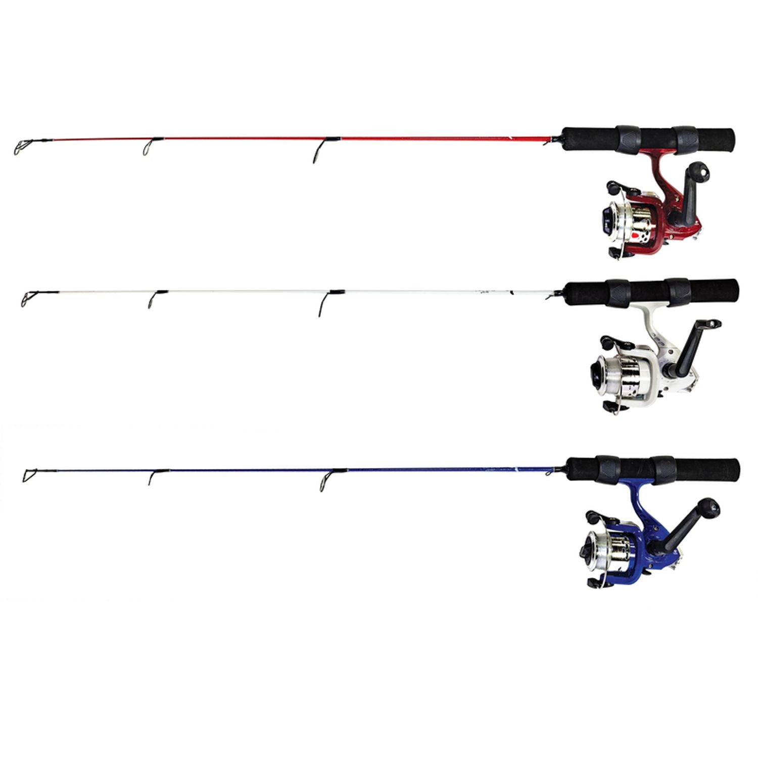 eagle claw raptor spinning combo Ec 2.5 Series 5.2:1 Spin Reel 9+1 Bb Sz 40, Black/Red, One Size or keeping in your vehicle Eagle Claw Trailmaster Combo TMM66S4C