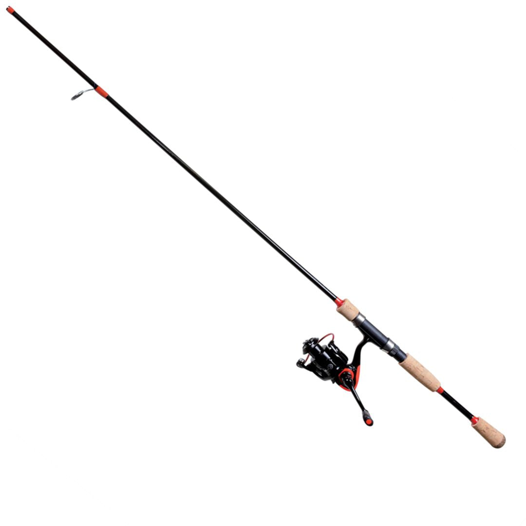 eagle claw black eagle spin combo Brave 5' Medium Moderate Spinning Carded making it easy to pack them along for your adventures Eagle Claw Surf Beast Spinning