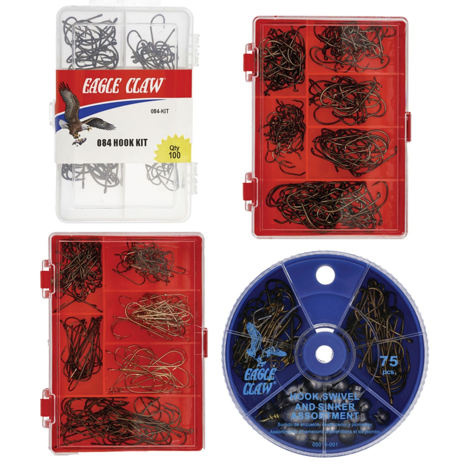 Eagle Claw Hook Assortments Hooks