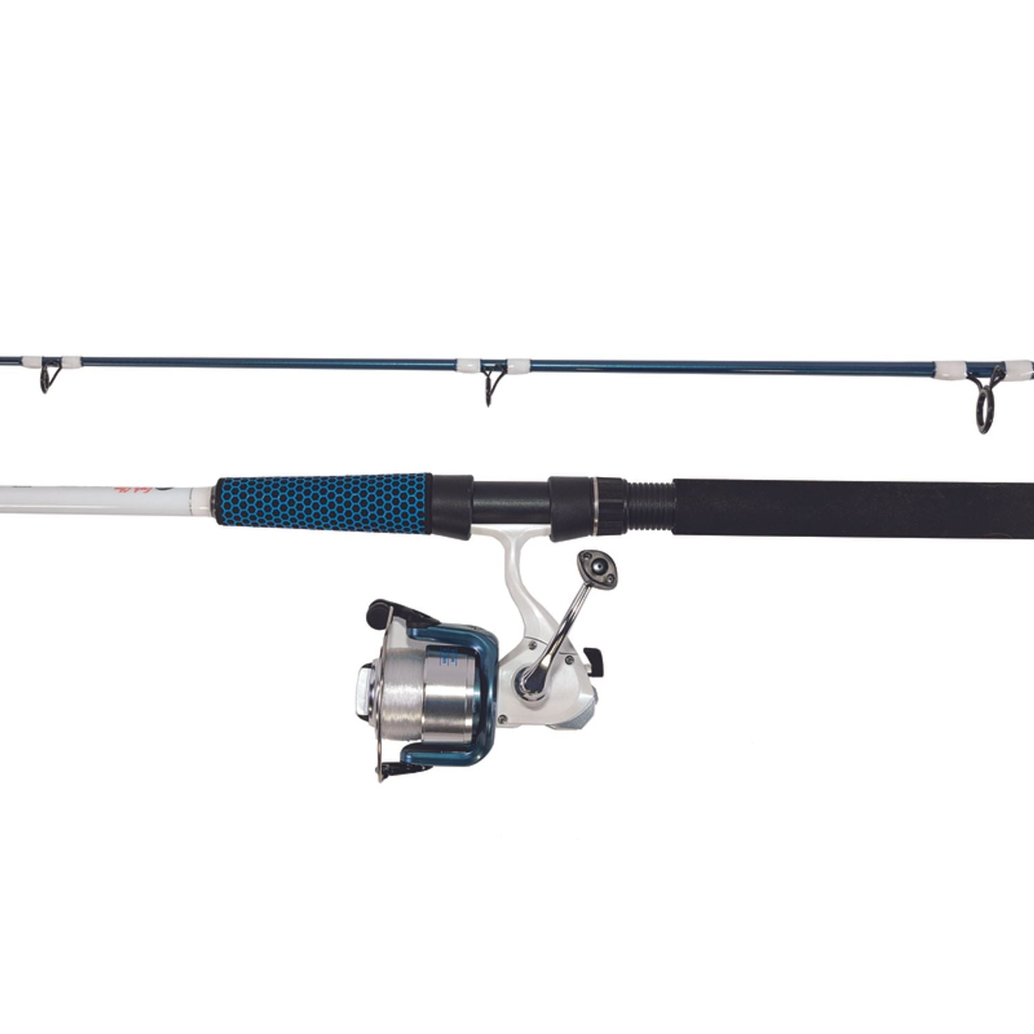 eagle claw spinning combo fishing rod Featherlight The 4pc 66 Trailmaster spinning combo features an IM Surf Beast Spinning Combos |