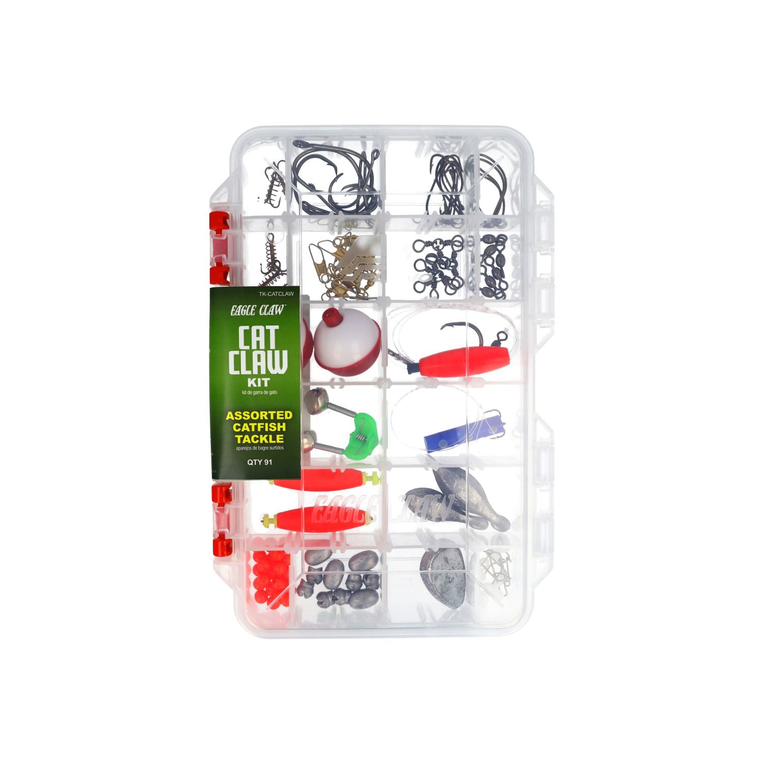 cat fish tackle box Catch Co Mystery Freshwater Catch All Elite Fishing Kit For every angler chasing catfish having a catfish tackle kit stocked with the right gear is essential A LOOK INSIDE ONE OF