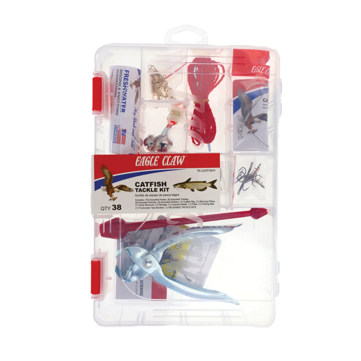 Eagle Claw Catfish Tackle Kit Hooks