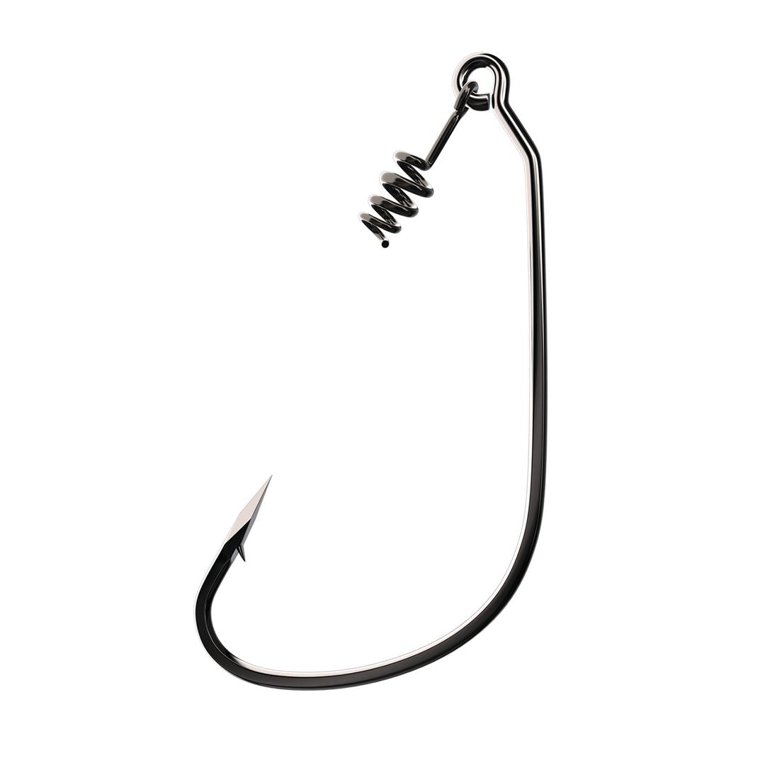 Trokar 30 Degree Swimbait Hook with Spring Bait Keeper Hooks