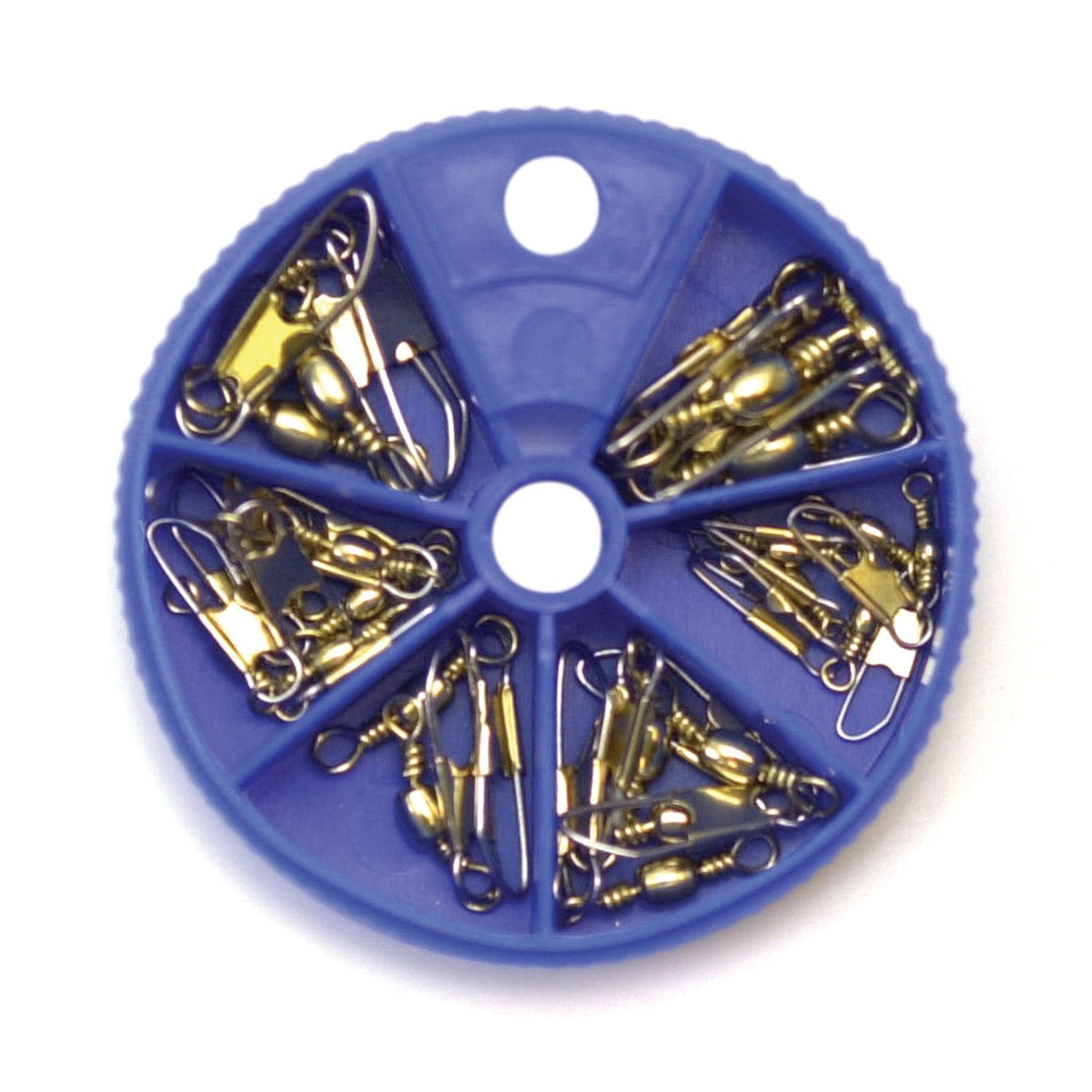 Eagle Claw Barrel Swivel with Safety Snap, Brass Assortment