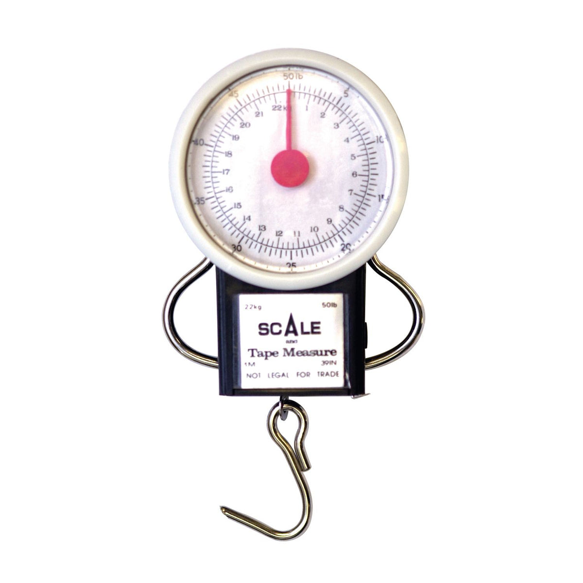 Eagle Claw 50 Lb Dial Scale W Tape Measure