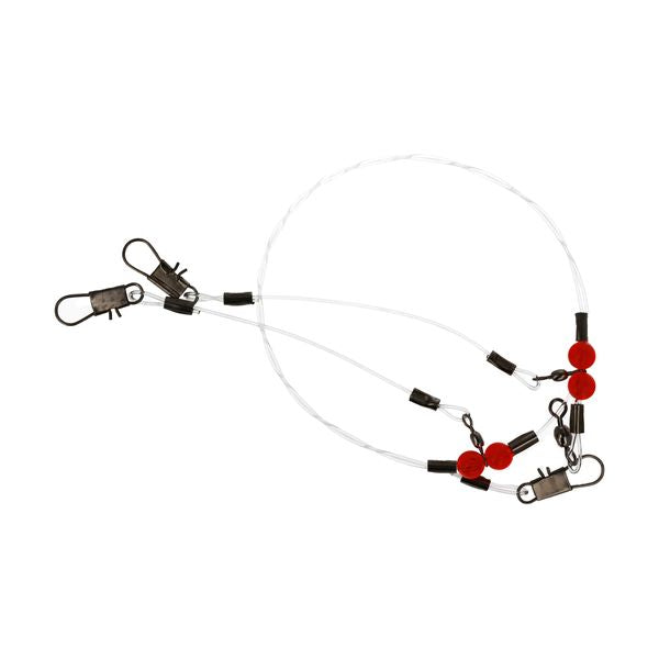 Eagle Claw Double Drop Mono Rig, 24" Length, 60 lb.