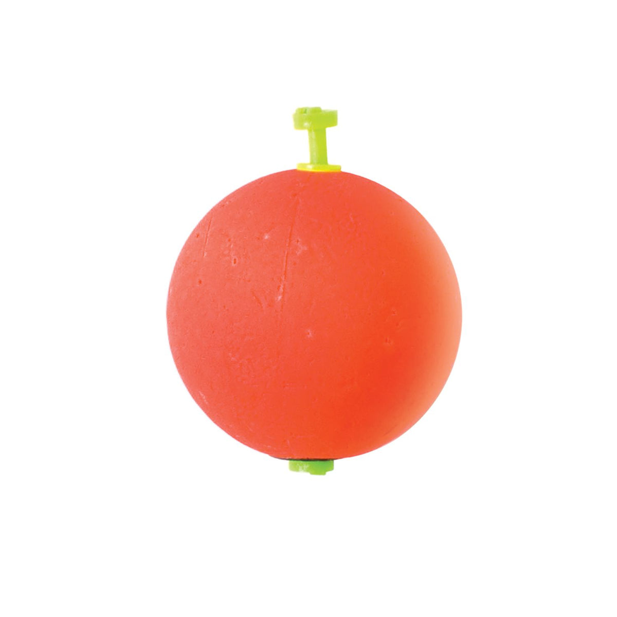 Eagle Claw Weighted Foam, Round, Snap On-Float, Red, Bulk Pack, 2"