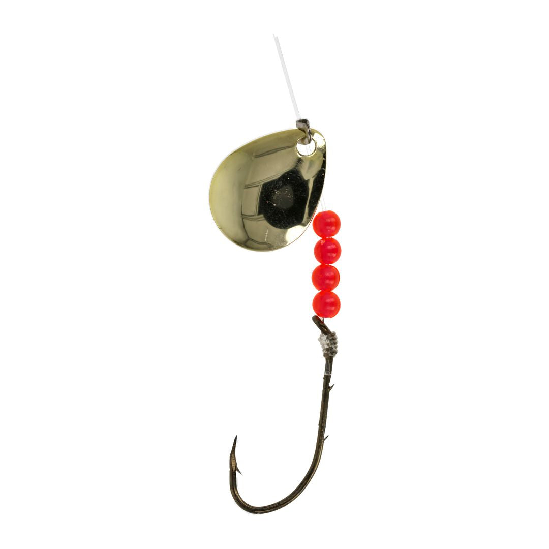 Eagle Claw Two-Way Spinner Rig, Gold Blades, 2
