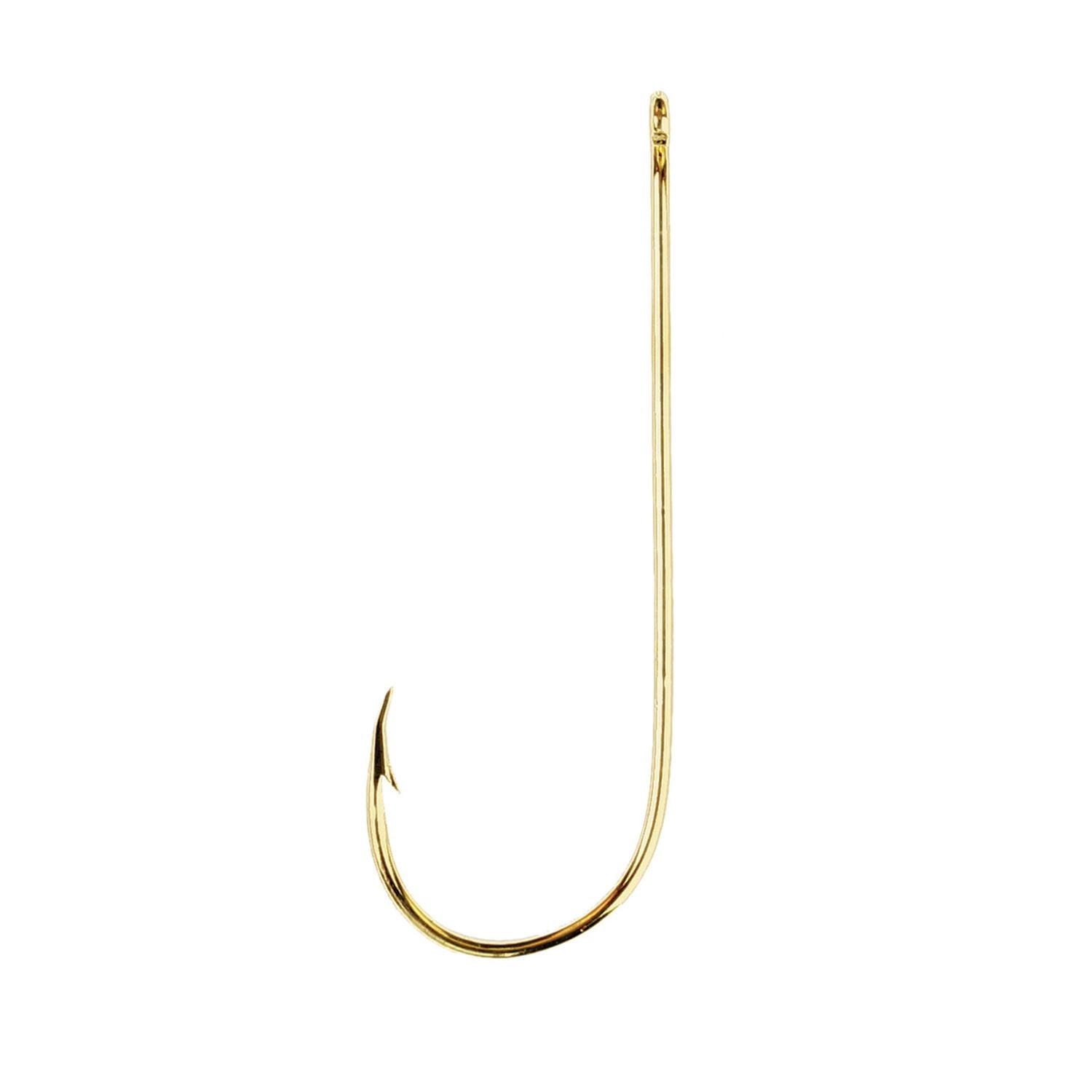 Eagle Claw 3X Strong Round Bend Treble Hook Nickel Hooks