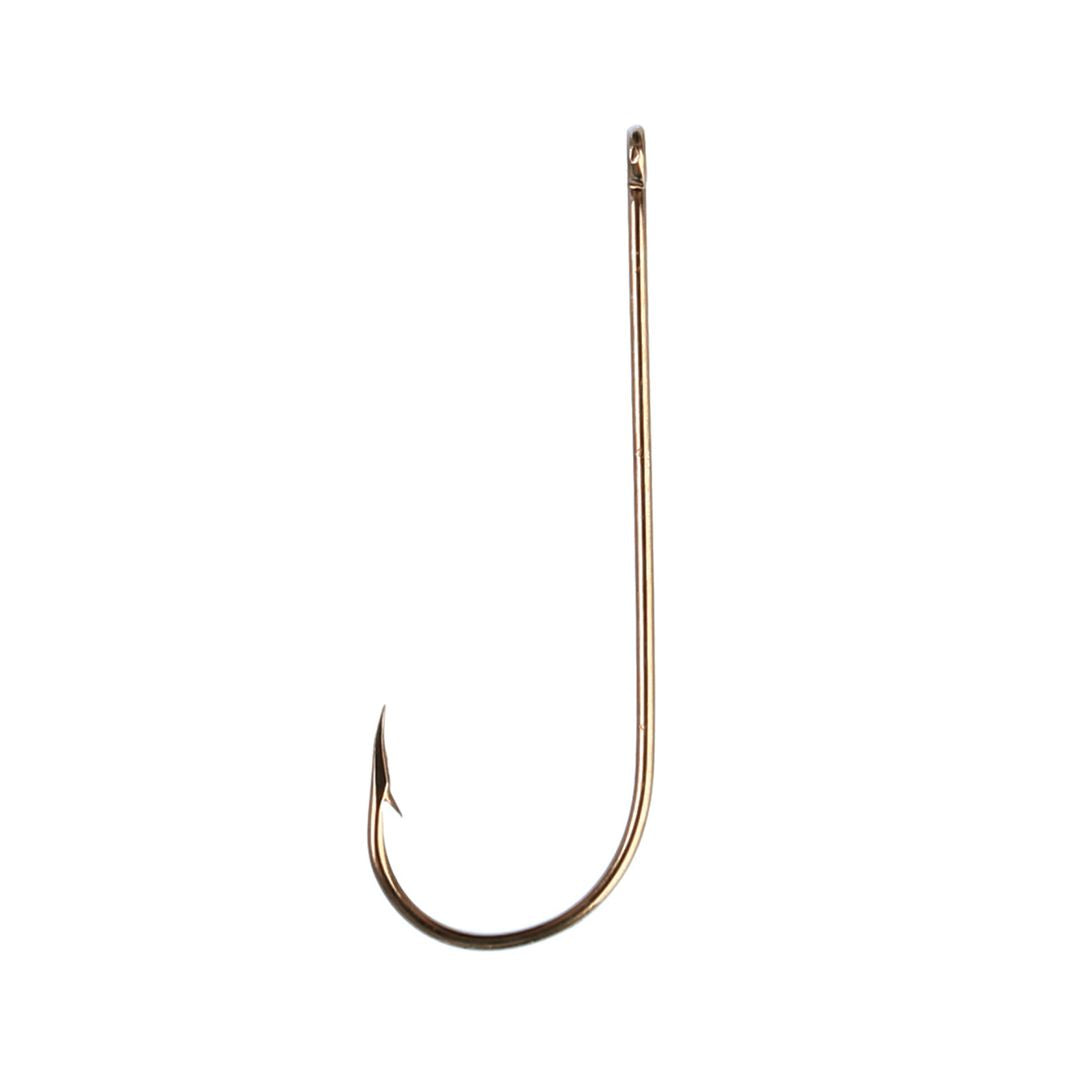 Eagle Claw 3X Strong Round Bend Treble Hook Nickel Eagle Claw 3X Strong Round Bend Treble Hook Nickel