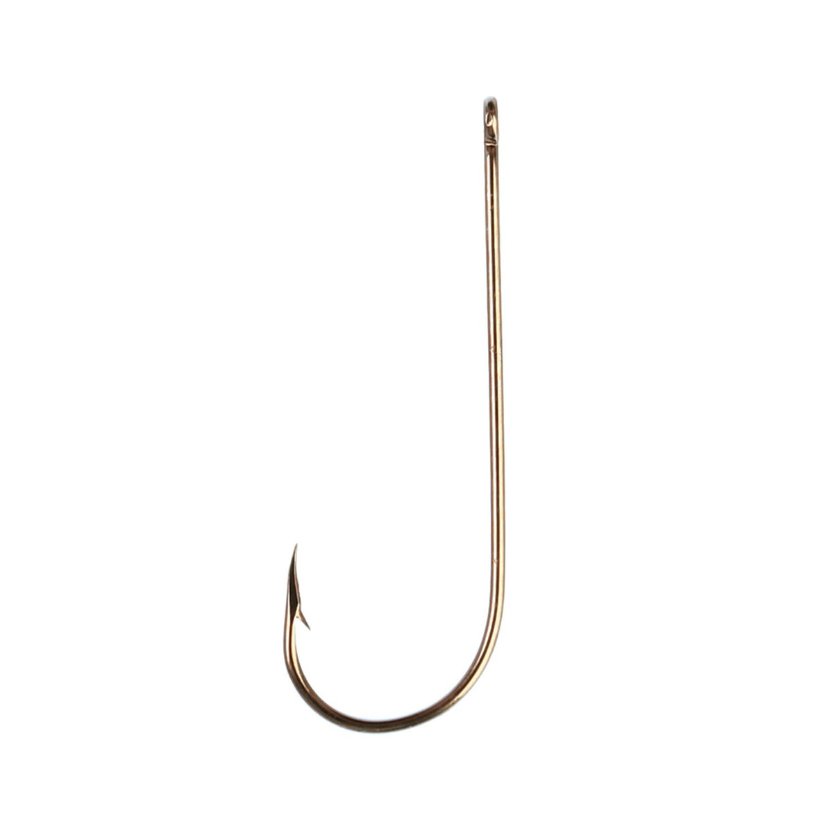 Eagle Claw Light Wire Aberdeen Hook, Bronze, Standard Pack, 8