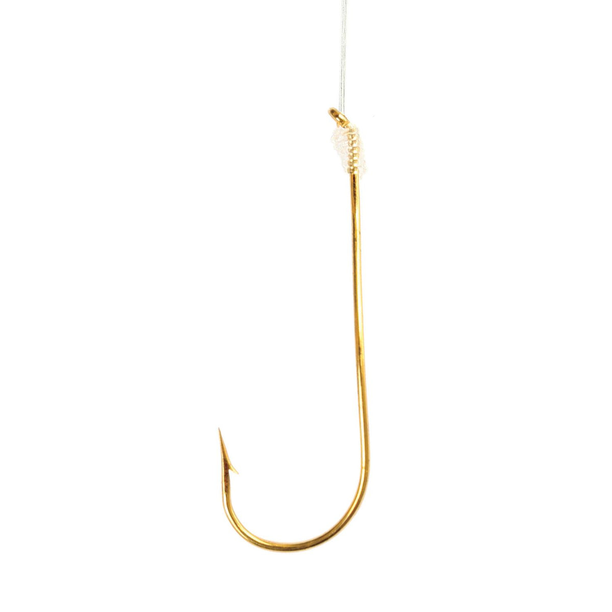 Eagle Claw Rotating Aberdeen Snell, Gold, 1/0