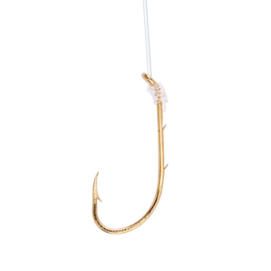Lazer Sharp Gold Baitholder Snell, 7/0