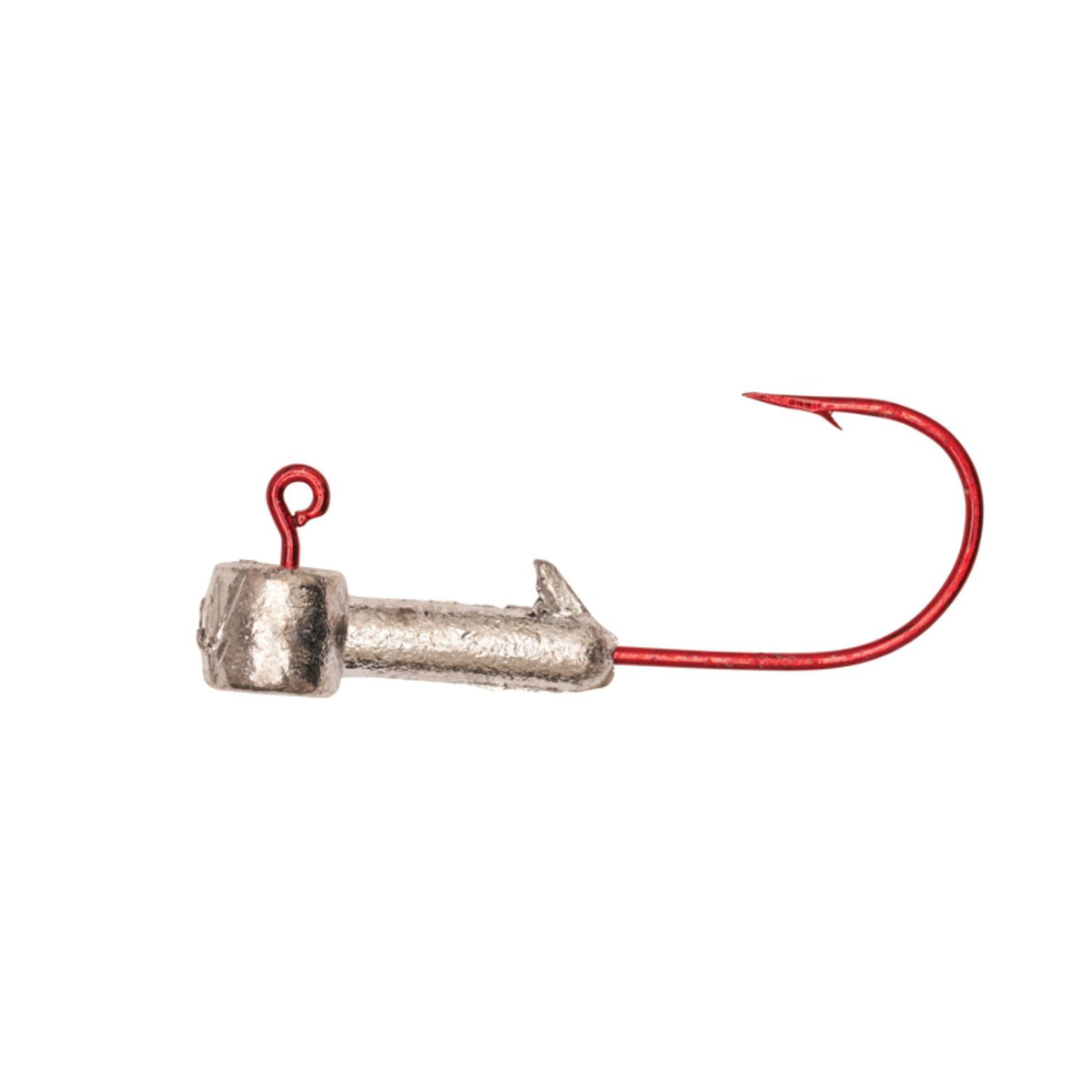 Lazer Sharp Unpainted Grub Head, 1/8 oz., Red Hook