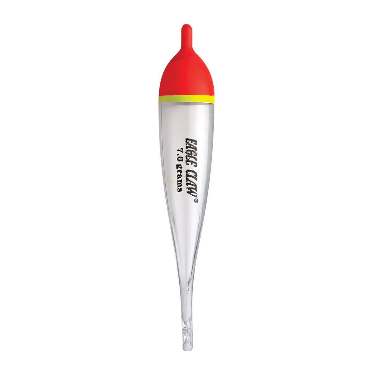 Eagle Claw Float Steelhead Clear with Red Top, 4 g