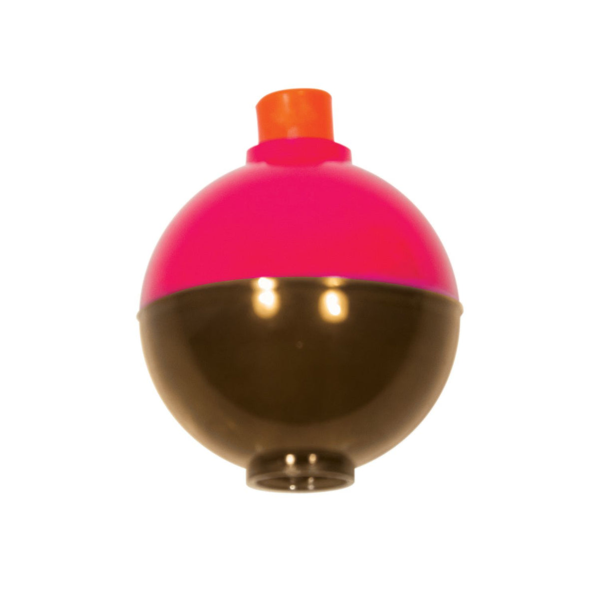 Eagle Claw Snap-On Float W/Rattle Beads, Pink/Brown, 1-1/4"