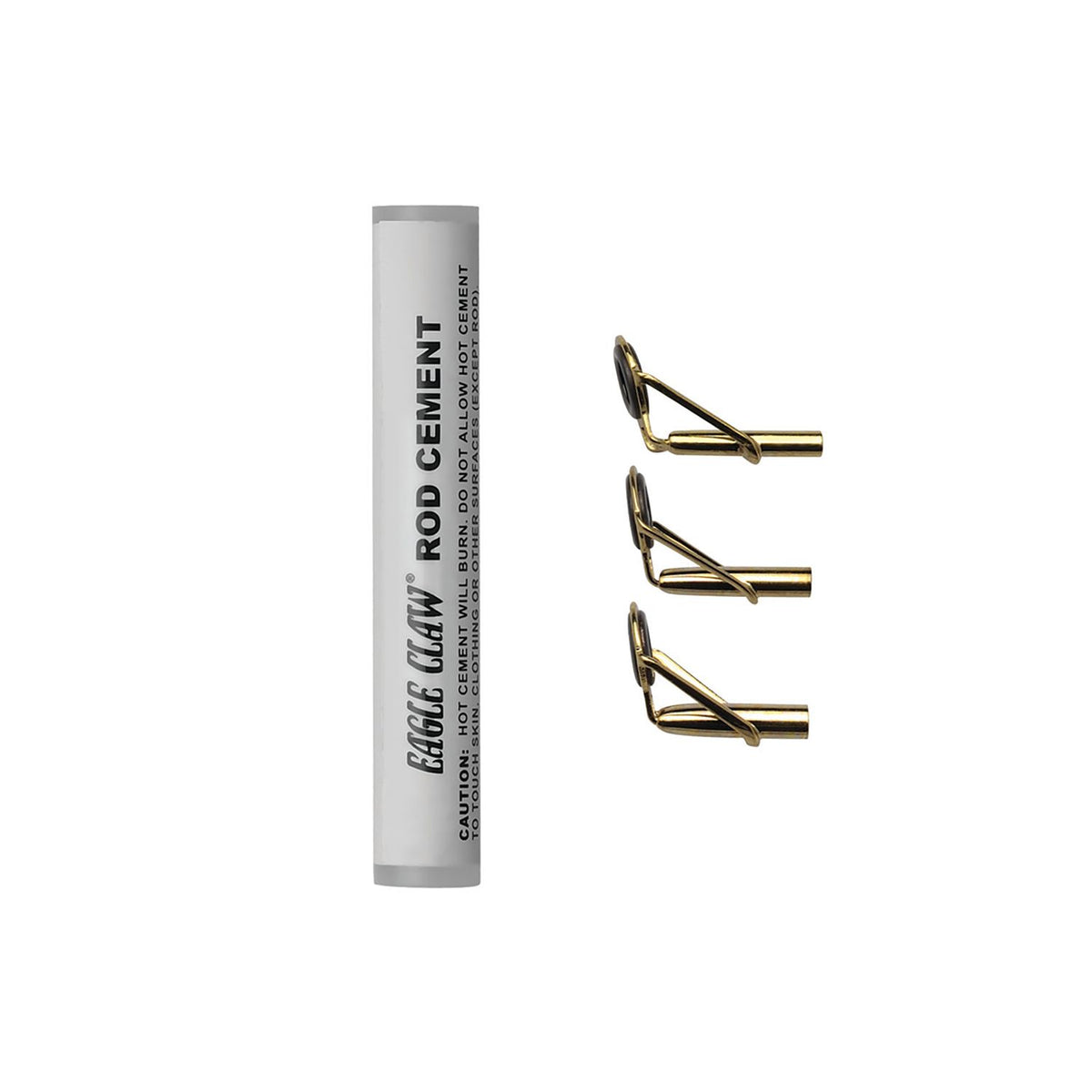 Eagle Claw Gold Rod Tip Repair Kit with Glue