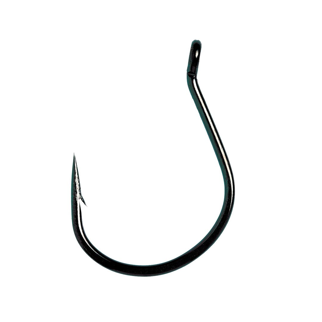 crowding the gap fish hook baiting Owner All Purpose Soft Bait 1/0 and fiber guard versions. Lazer Sharp Wide Gap Wacky