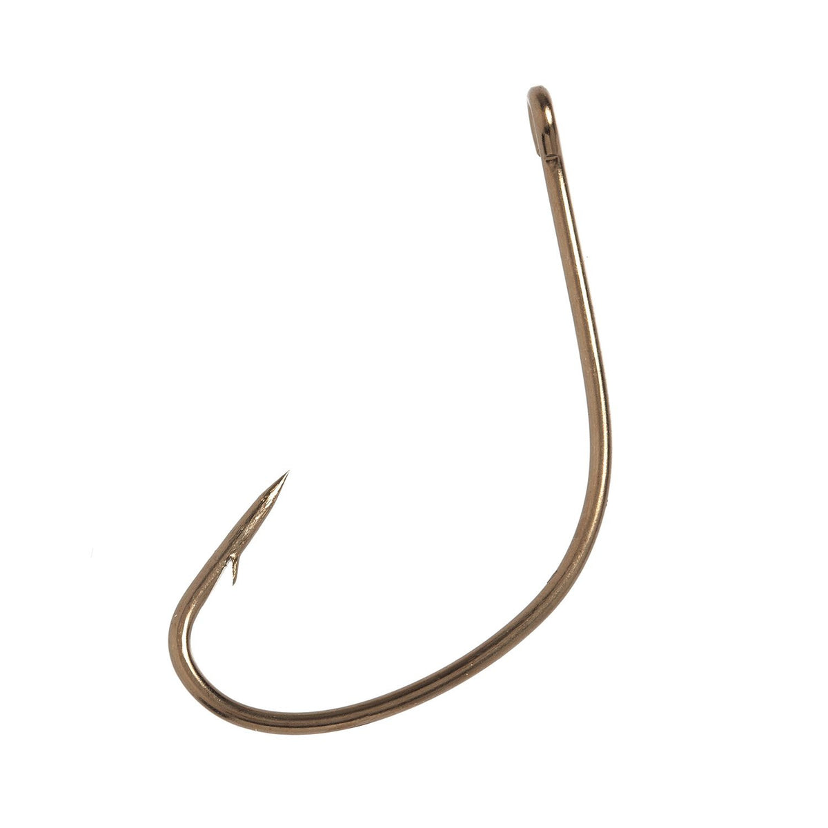 Lazer Sharp Straight Eye Kahle Hook, Bronze, Standard Pack, 10