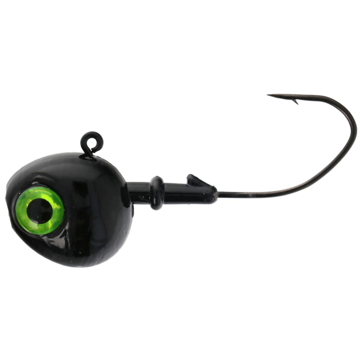 Lazer Sharp Pro-V Walleye River Jigs, Black, 5/8oz