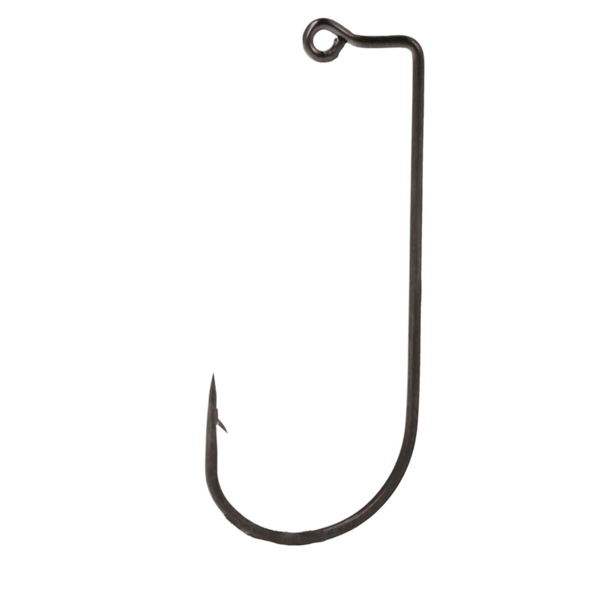 Lazer Sharp 90 Degree Aberdeen Jig Hook, Platinum Black, 100 Pack, 4/0