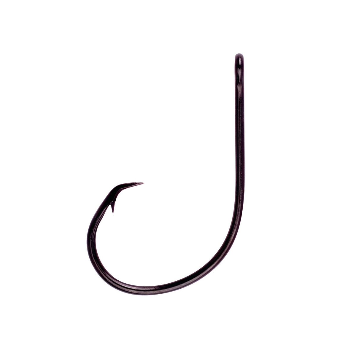 Lazer Sharp Non-Offset Circle Sea Platinum Black Hook Hooks