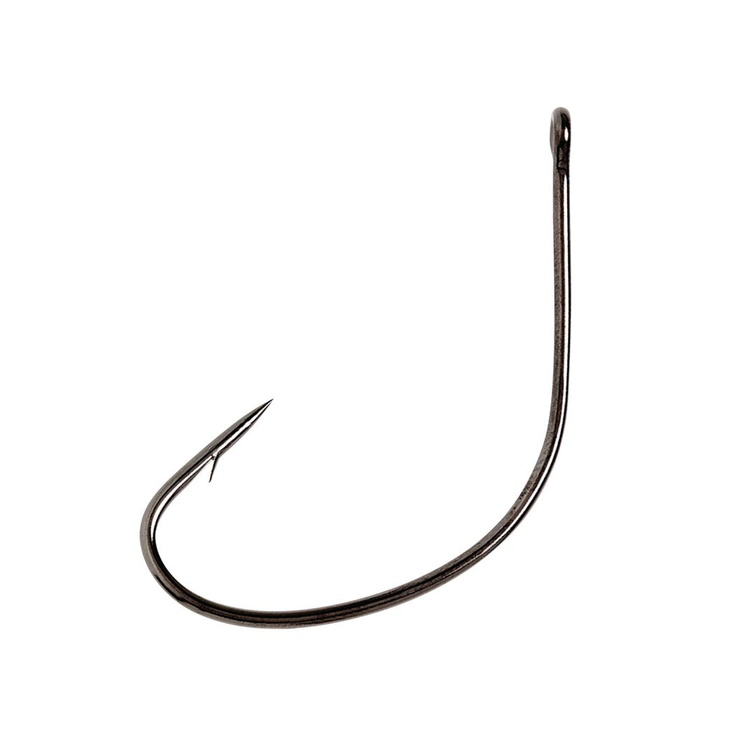 Lazer Sharp Wide Gap Kahle Hook, Platinum Black, 1/0