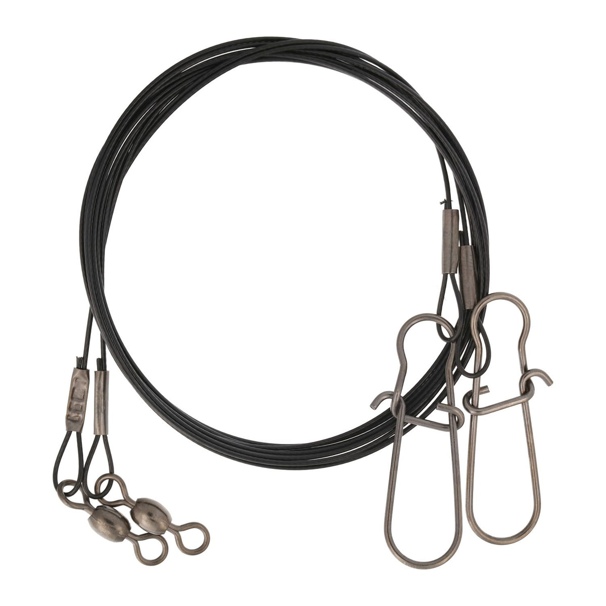 Lazer Sharp Kingfish Wire Leader Rig, Black, 36"