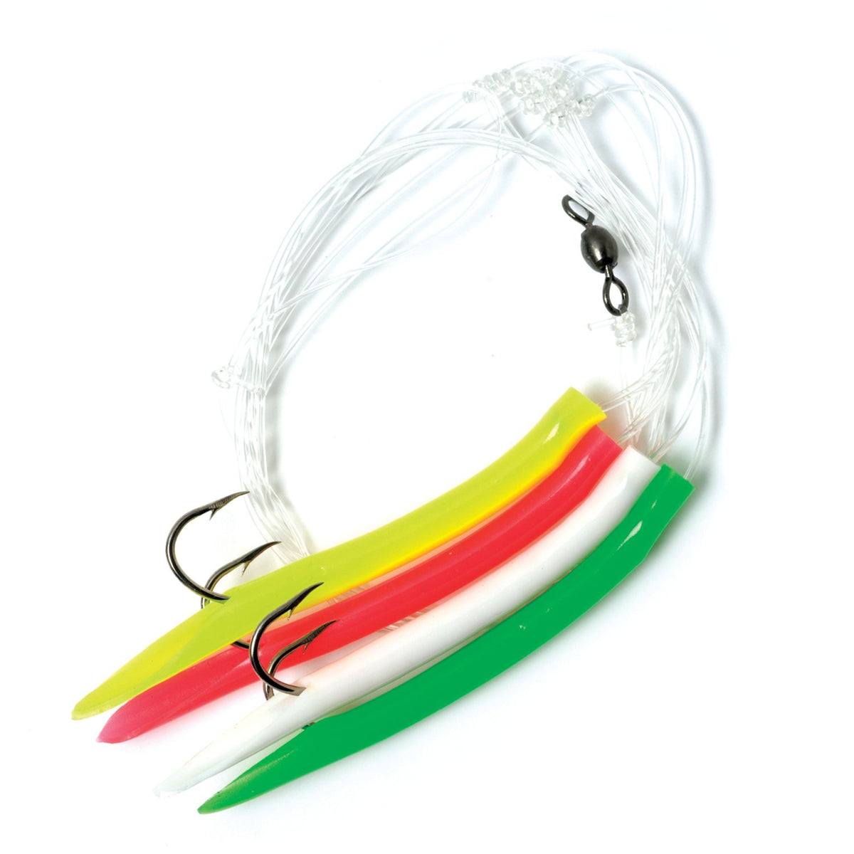 Lazer Sharp Mackerel 4 Colored Tube Rig, 48" Length