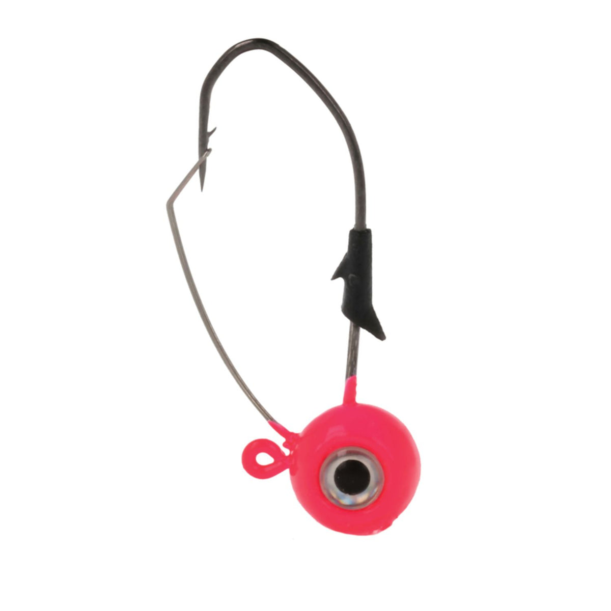 Lazer Sharp Pro-V Weedless Eagle Eye Jig, 1/4 oz Hot Pink