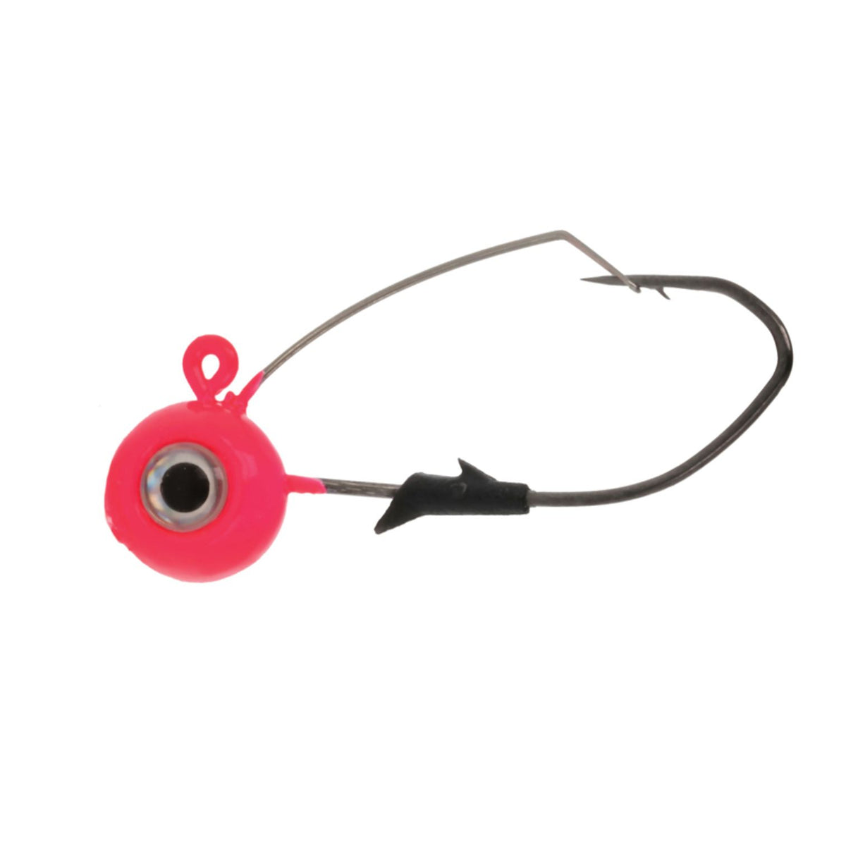 Lazer Sharp Pro-V Weedless Eagle Eye Jig, 1/4 oz Hot Pink