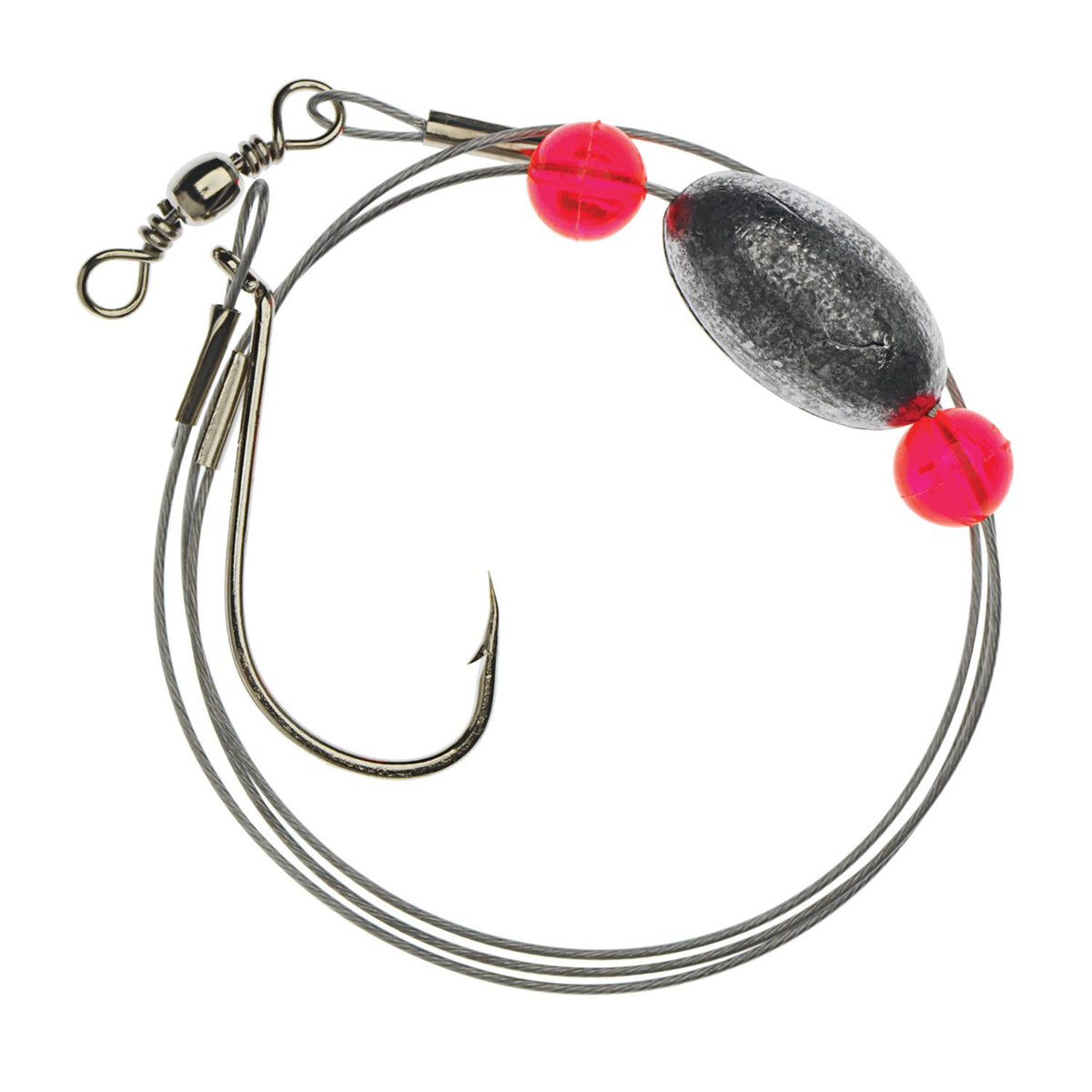 Lazer Sharp Ready Rig Flounder Steel, 1 oz