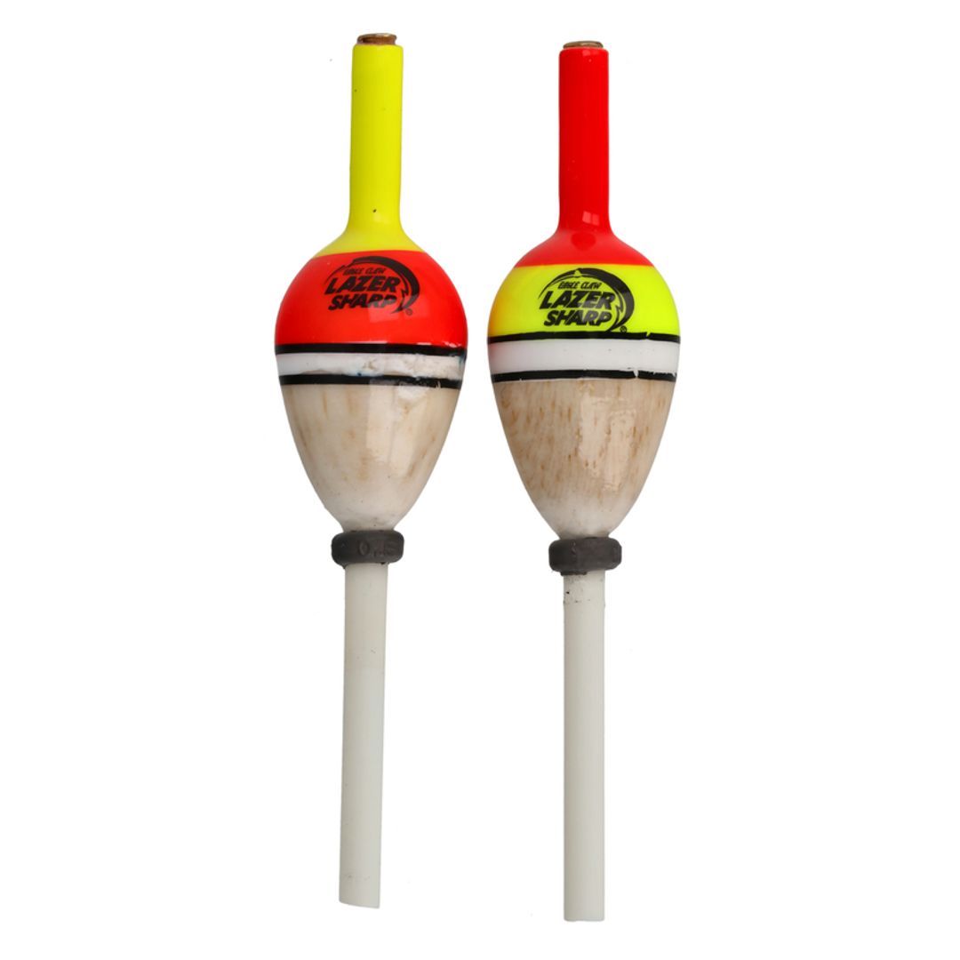 Lazer Sharp Balsa Float Oval Weighted Slip, 3/4" x 3-1/2"