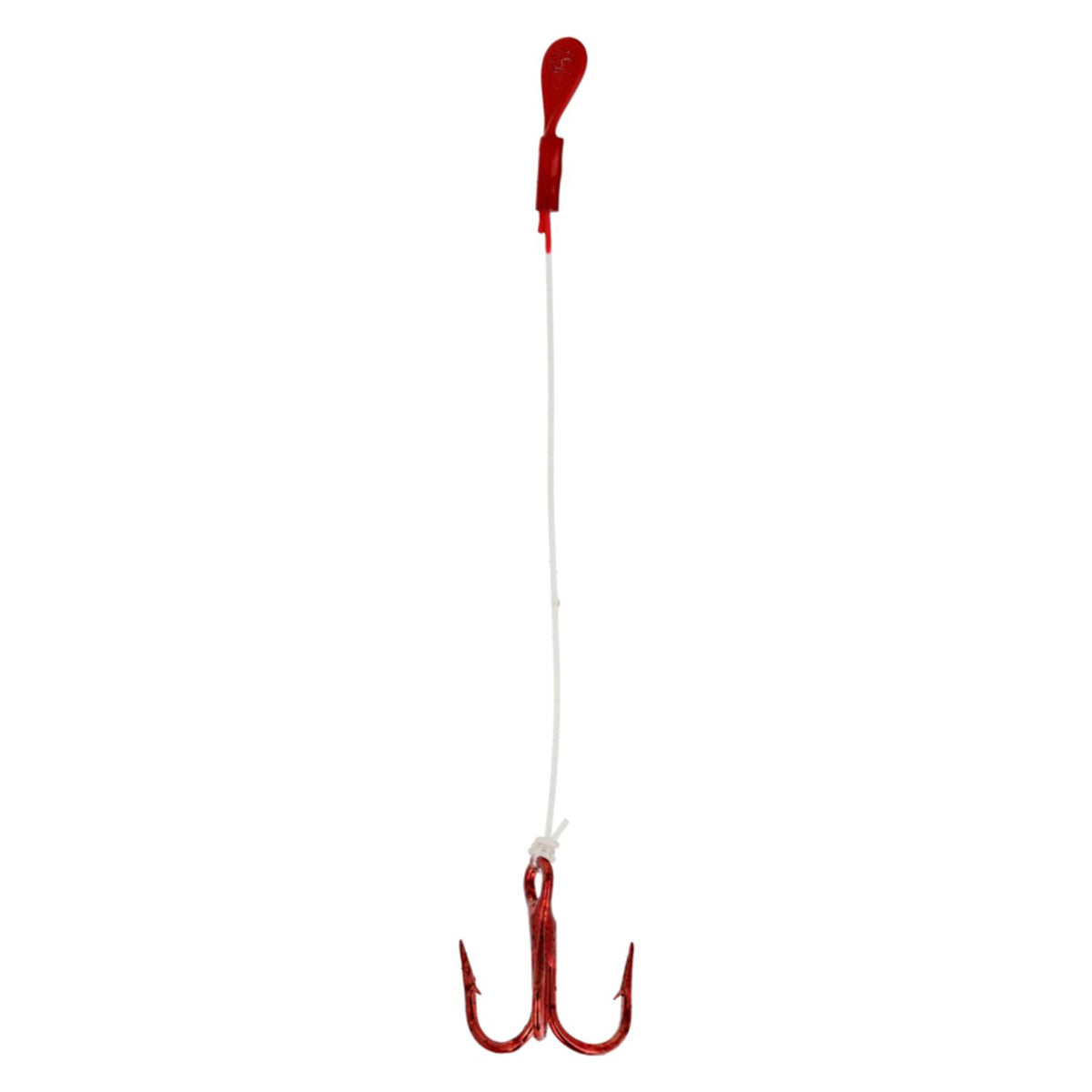 Lazer Sharp Slip-On Stinger Hook Rig, 2" Length, Size 10 Red Treble