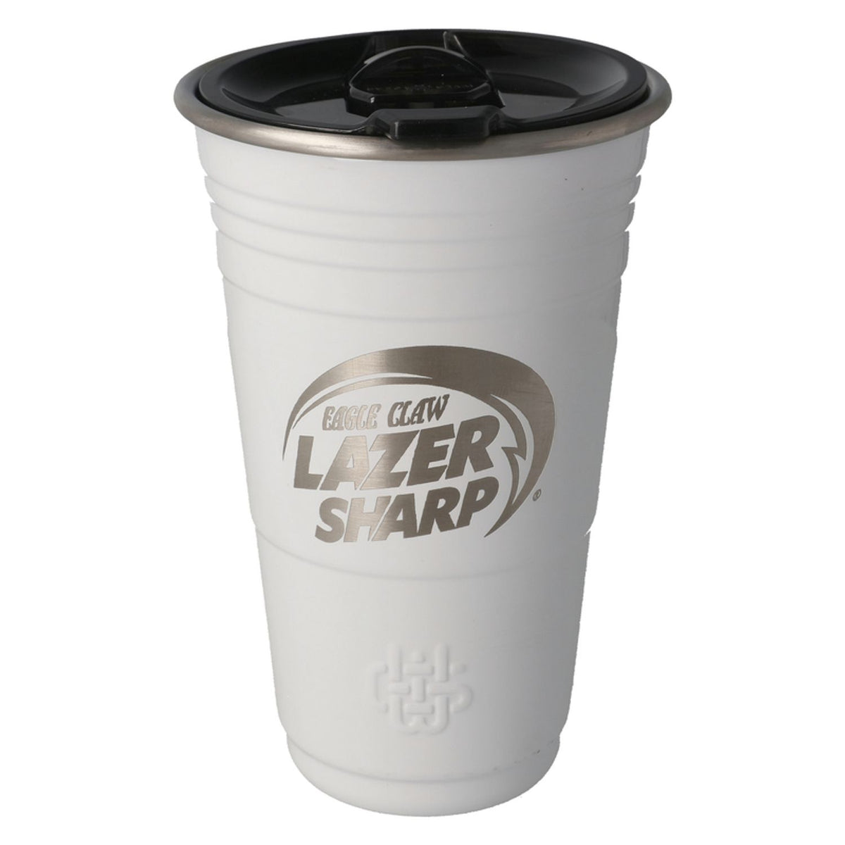 Lazer Sharp White 16 oz. Tumbler