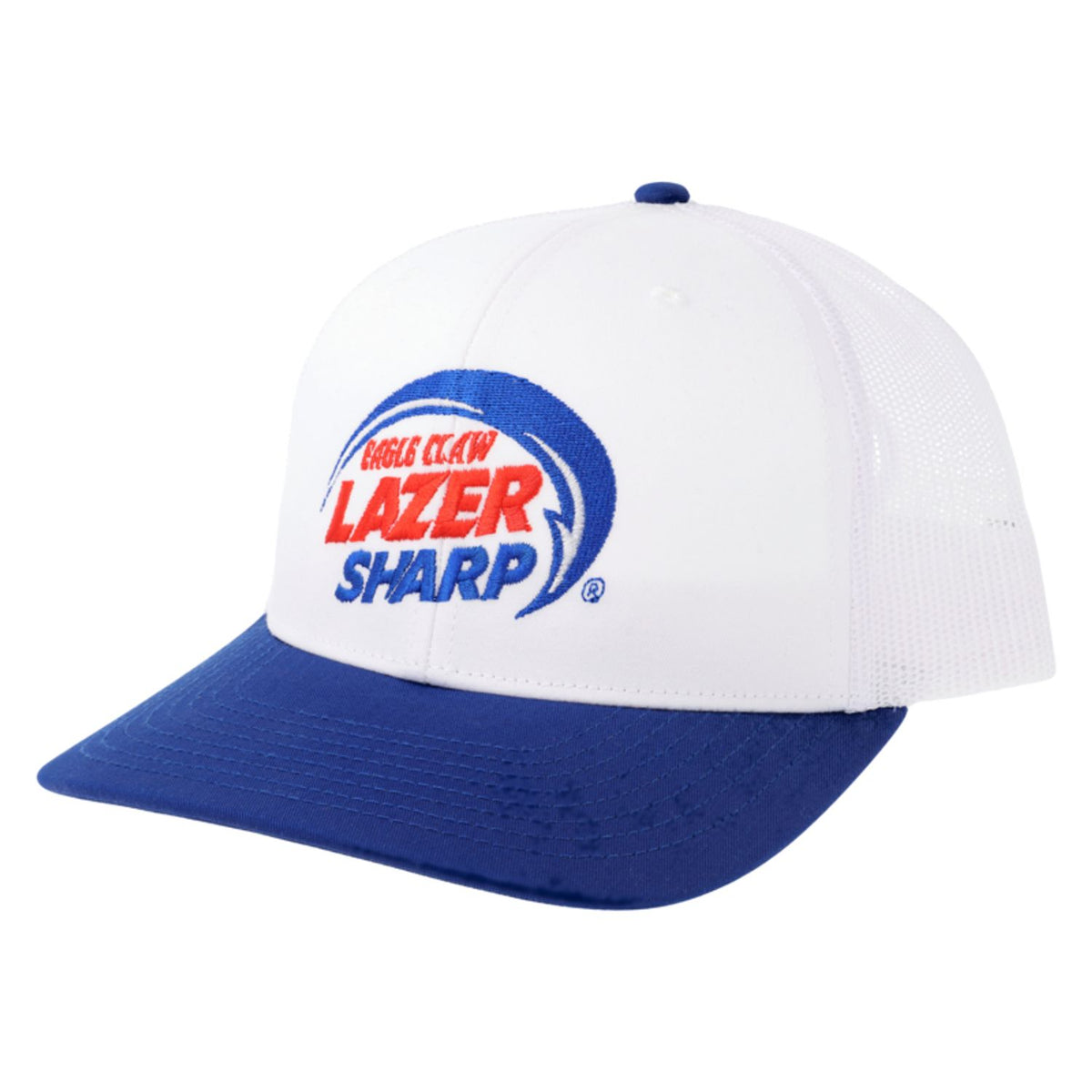 Lazer Sharp White Snap Back Hat