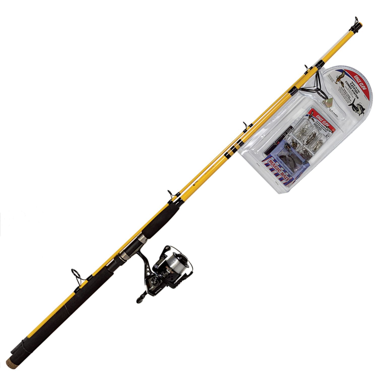 cat claw cc1002hs fishing pole Eagle Catclaw Casting Rod, 8' Length. 2Piece Rod, Medium/Heavy Power, Yellow : Baitcasting Rods : Sports & Outdoors Eagle Claw Cat Claw Ready Rig pre EAGLE CLAW CATCLAW 7' Fiberglass