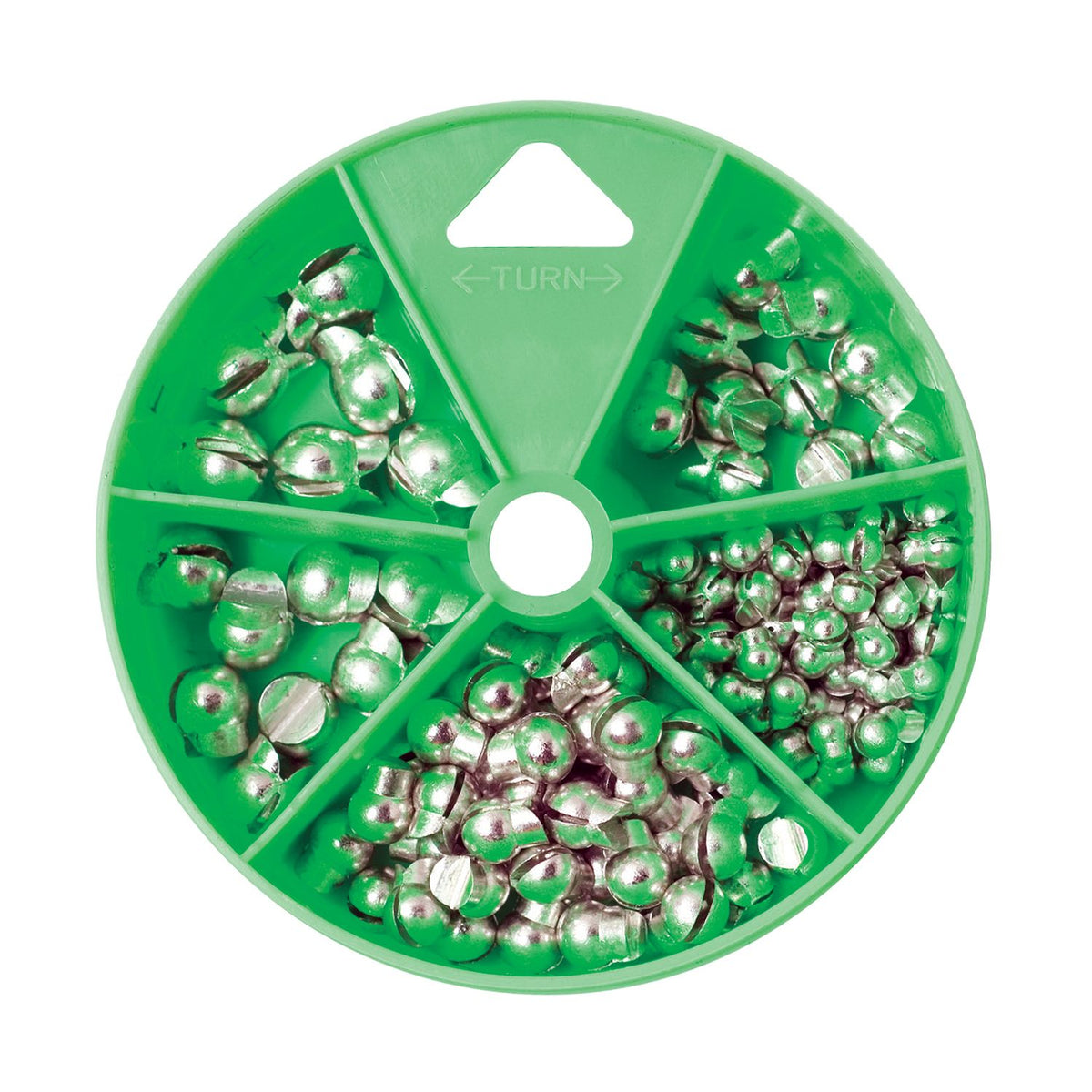 Eagle Claw Non-Lead Removable Split Shot Dial Pack