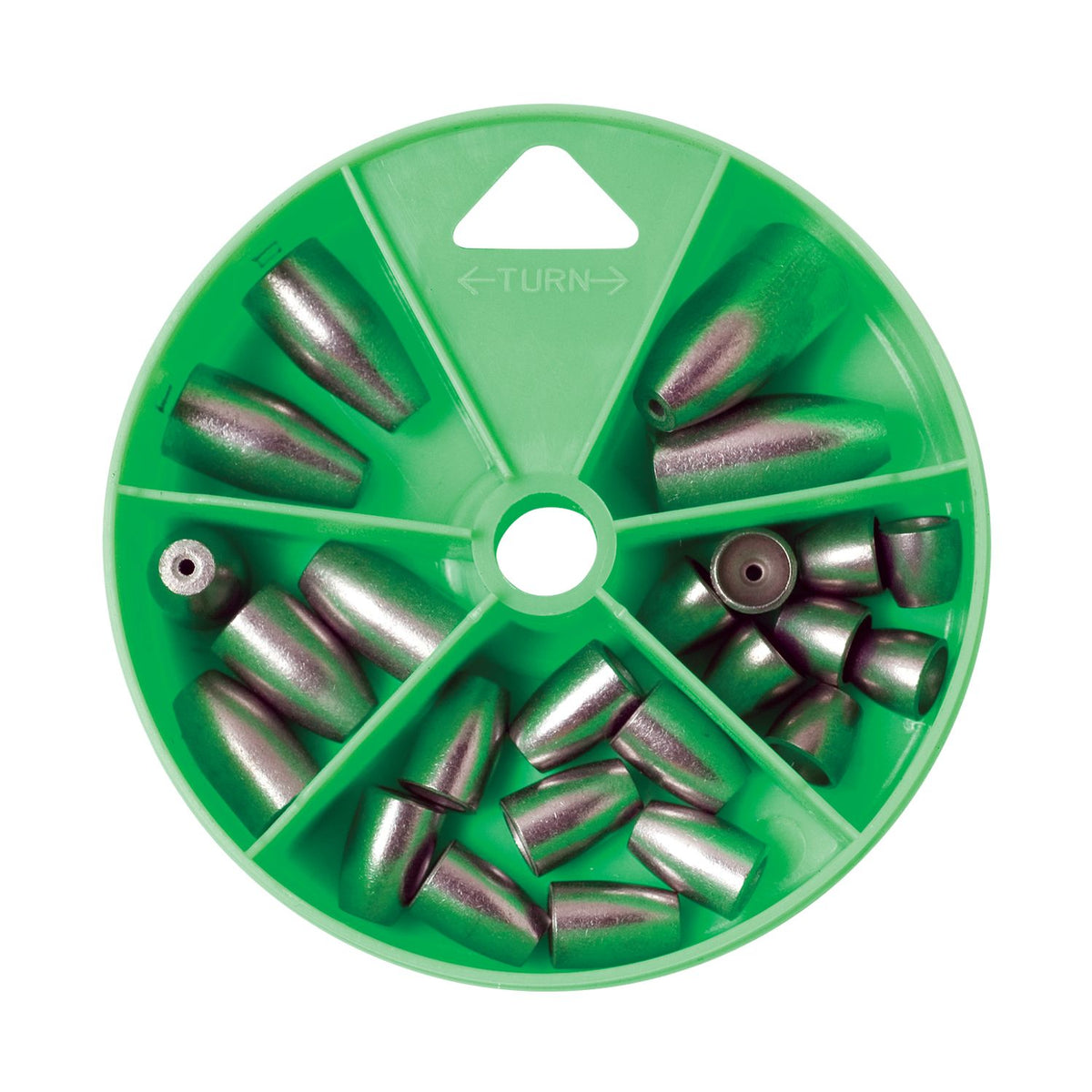 Eagle Claw Steel Worm Weights Dial Pack
