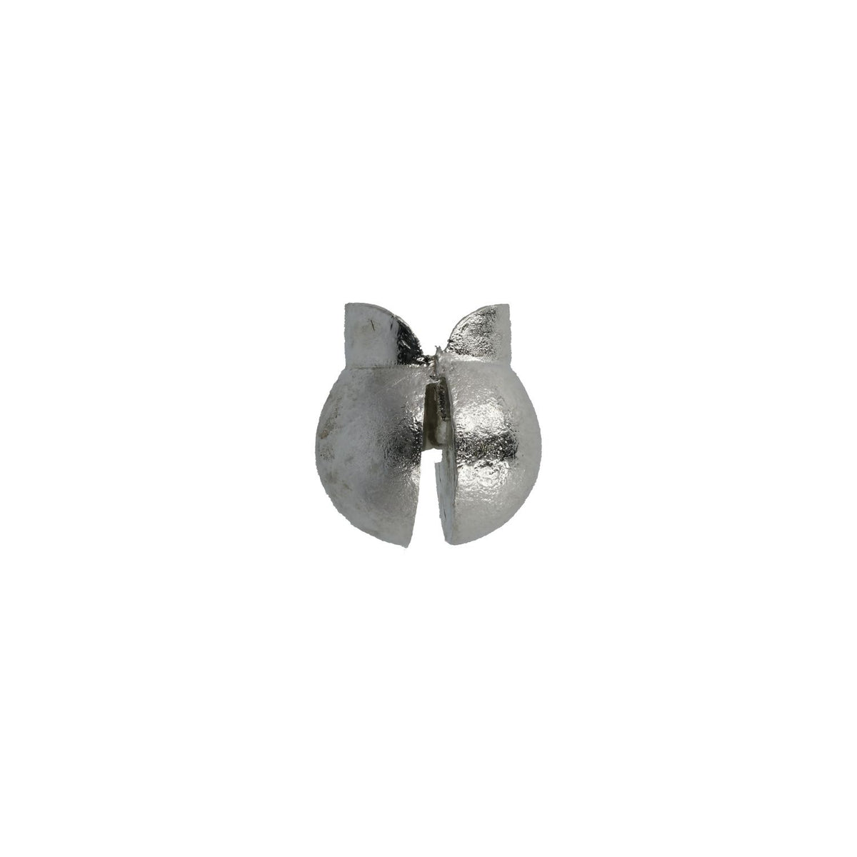 Eagle Claw Tin Removable Split Shot, Unpainted, Size 2, Value Pack