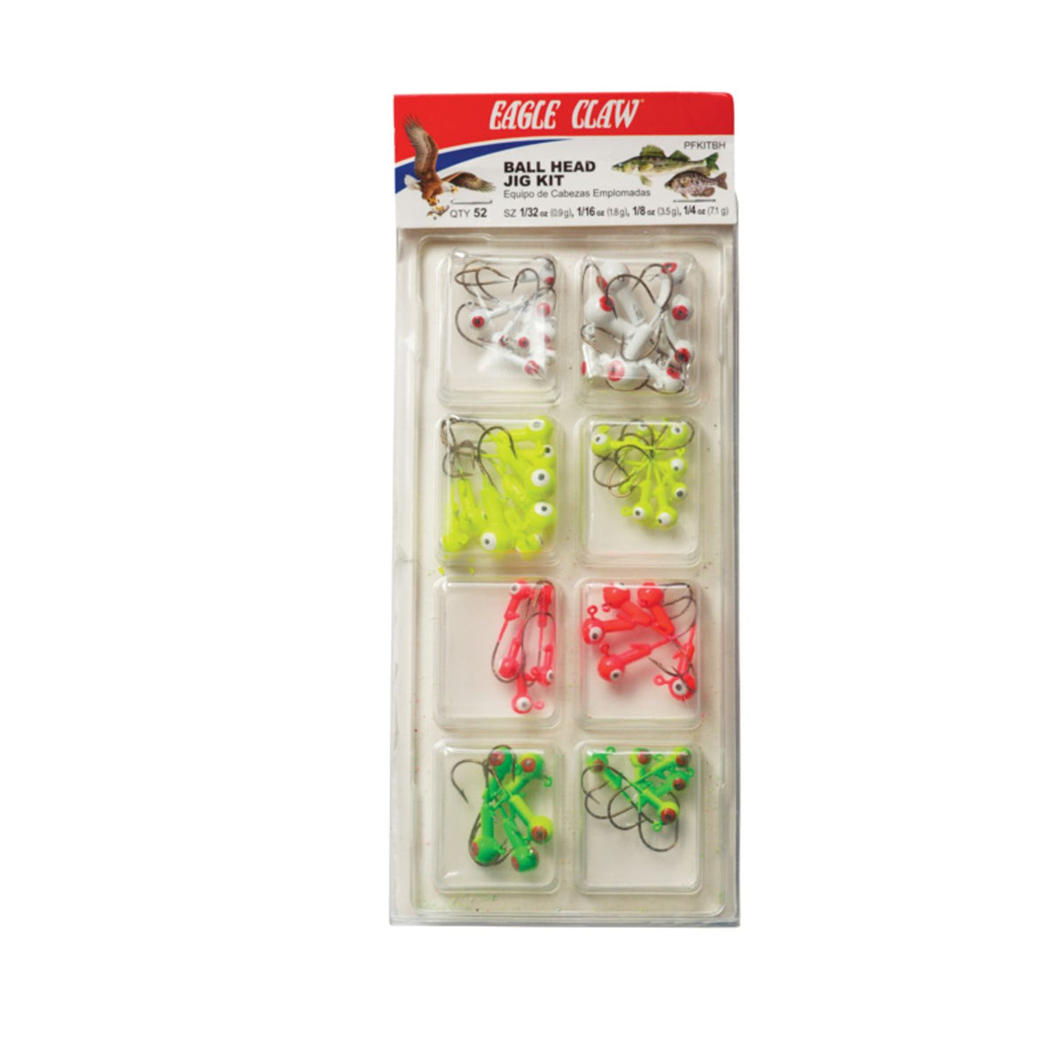 Eagle Claw Ball Head Jig Kit