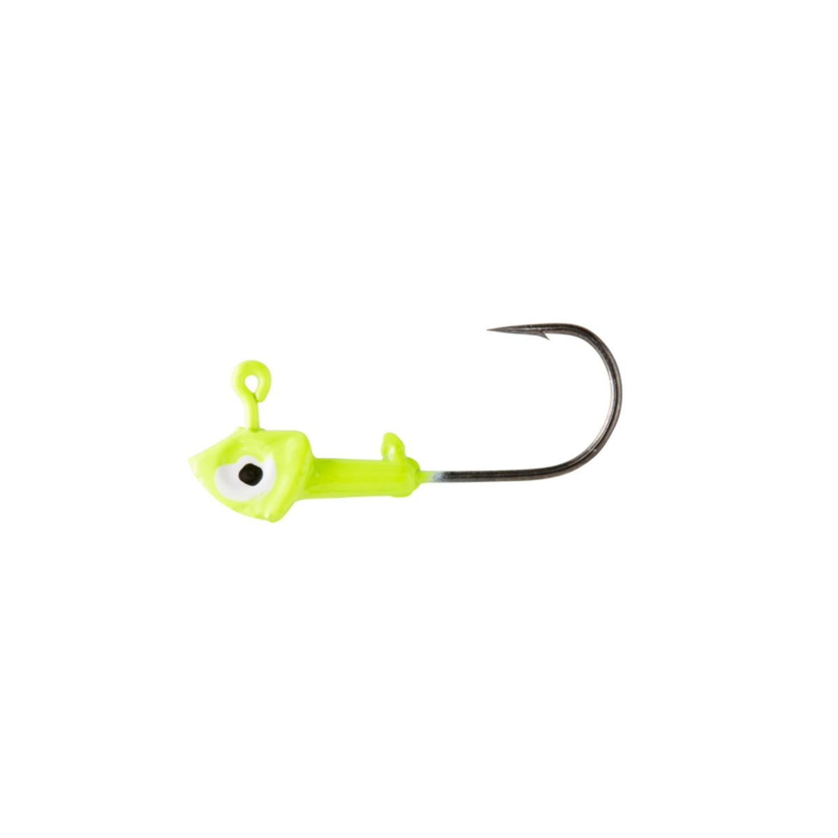 Eagle Claw Panfish Swimbait Head, 1/16 oz., Chartreuse