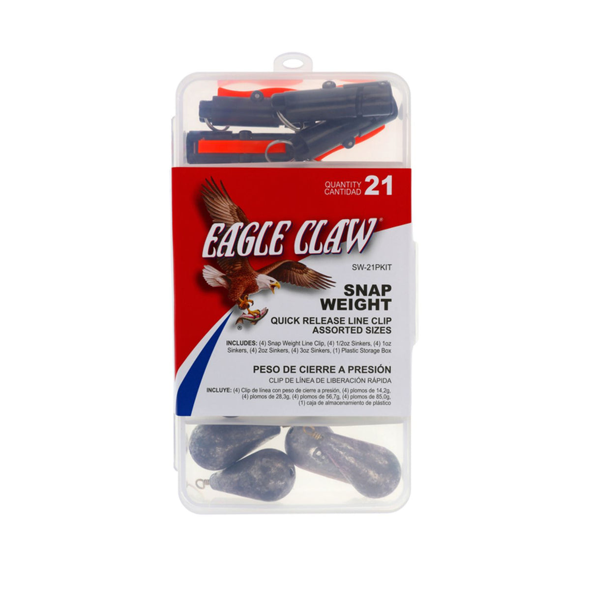 Eagle Claw Snap Weight Assortment Kit