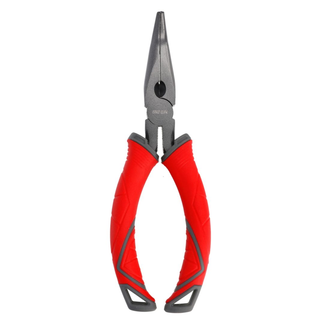 Eagle Claw Soft Grip Bent Nose Pliers 6"