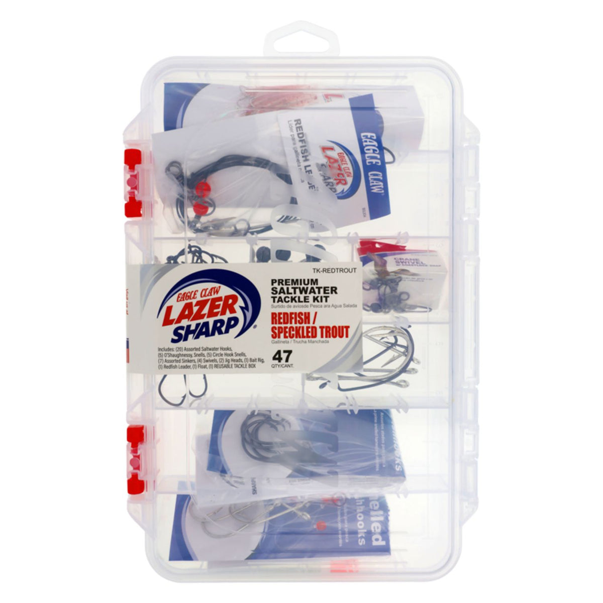 Lazer Sharp Saltwater Redfish/Sea trout Tackle Kit