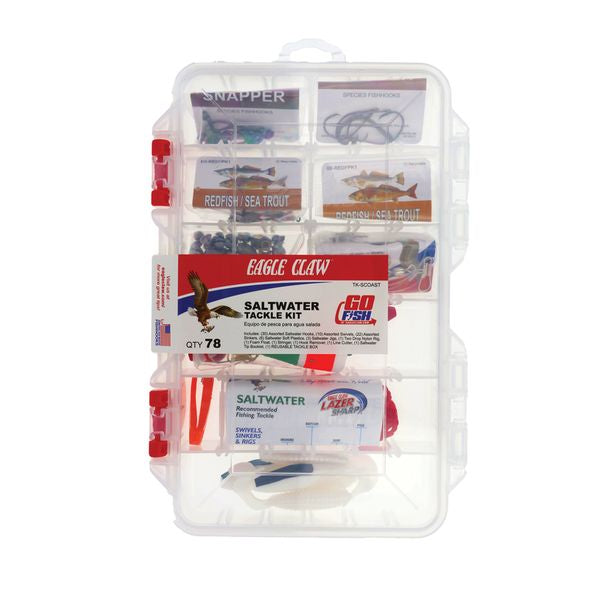 Eagle Claw South Coastal Tackle Kit Hooks
